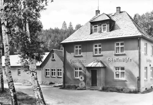 Stützengrün Gaststätte Stollmühle ngl 181.242
