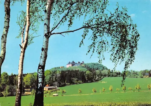 Augustusburg Blick zum Schloß ngl 181.232