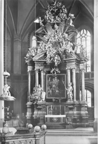Schneeberg i.Erzgeb.,Altar der St. Wolfgangskirche ngl 181.240