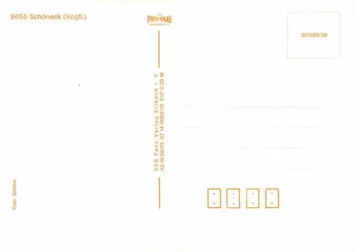 Schöneck (Vogtland) FDGB-Erholungsheim "Karl Marx" ngl 181.266