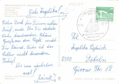 Markneukirchen i.Sa. Mehrbildkarte gl1984 181.270
