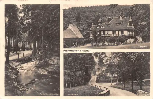 Falkenstein i. Vogtl. Mehrbildkarte gl1944 181.274