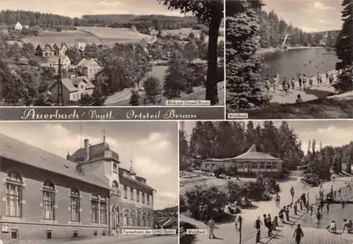 Auerbach (Vogtland) Mehrbildkarte gl1975 181.271