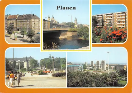 Plauen i.V. Mehrbildkarte ngl 181.282