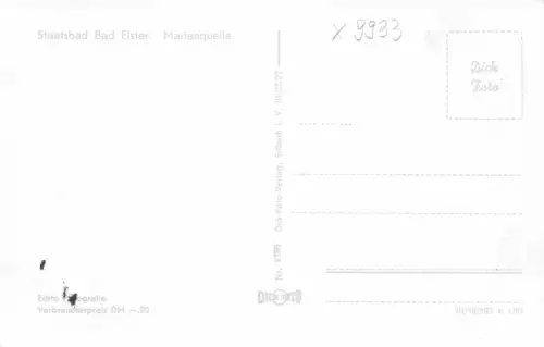 Bad Elster Marienquelle ngl 181.291