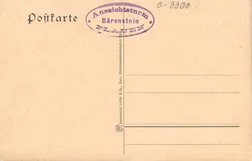 Plauen i.V. Der Bärenstein ngl 181.277