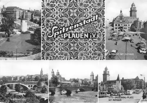 Plauen i.V. Mehrbildkarte gl1967 181.281