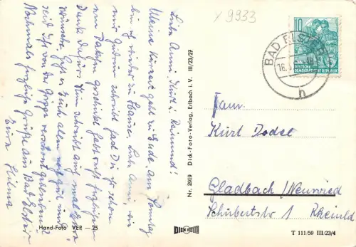 Bad Elster Mehrbildkarte gl1960 181.296