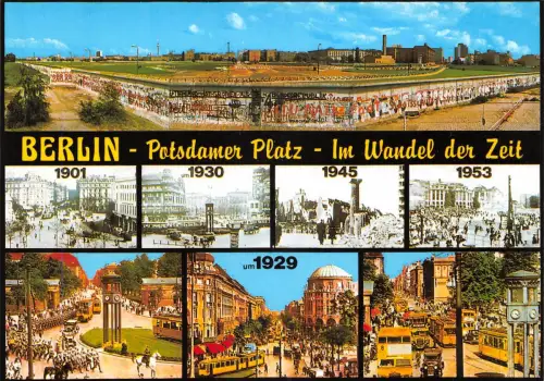 Berlin Potsdamer Platz im Wandel der Zeit ngl 181.312