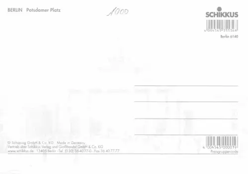 Berlin Potsdamer Platz im Wandel der Zeit ngl 181.312