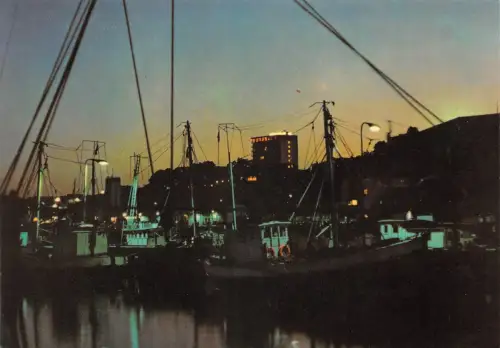 Saßnitz auf Rügen Blick von der Mole ngl 181.321