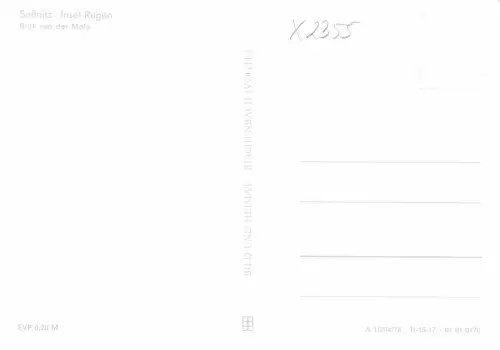 Saßnitz auf Rügen Blick von der Mole ngl 181.321