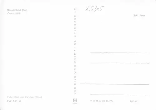 Kranichfeld (Ilm) Oberschloß ngl 181.339