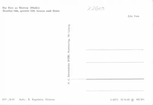 Güstrow Der Dom ngl 181.335