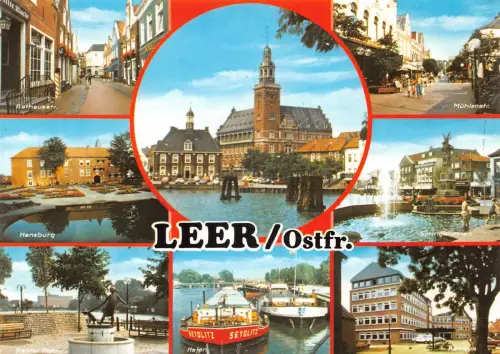 Leer (Ostfriesland), Mehrbildkarte ngl 181.360