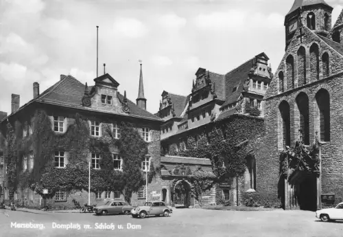 Merseburg Domplatz m. Schloß u. Dom ngl 181.336