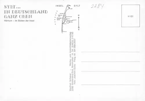 Hörnum a. Sylt im Süden der Insel ngl 181.354