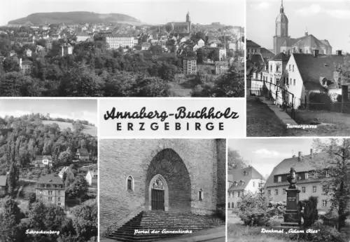 Annaberg-Buchholz Mehrbildkarte ngl 181.344