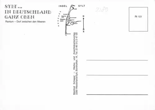 Rantum auf Sylt Dorf zwischen den Meeren ngl 181.353