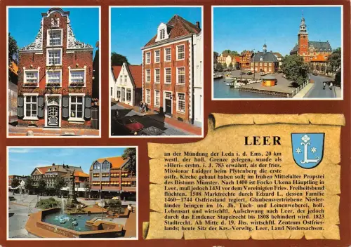 Leer (Ostfriesland), Mehrbildkarte ngl 181.359