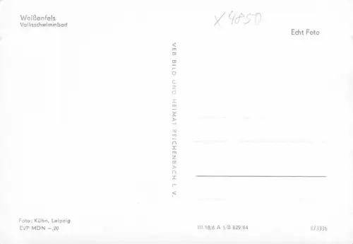 Weißenfels Volksschwimmbad ngl 181.338
