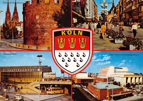 Köln Mehrbildkarte ngl 181.369
