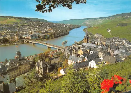 Bernkastel a.d. Mosel Blick über die Mosel ngl 181.377