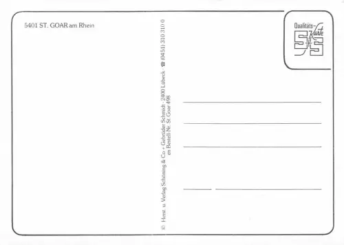 St. Goar Mehrbildkarte ngl 181.374