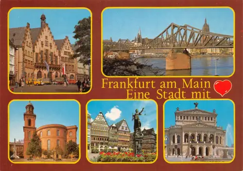 Frankfurt a. M. Mehrbildkarte ngl 181.385