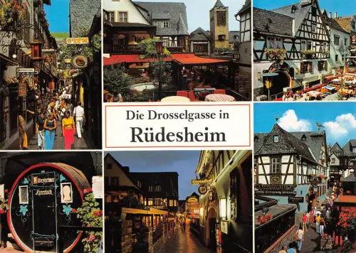 Rüdesheim a. Rhein Mehrbildkarte ngl 181.388