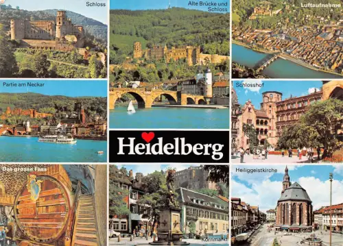Heidelberg Mehrbildkarte ngl 181.395