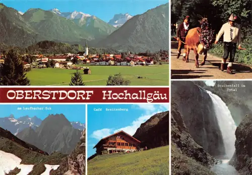 Oberstdorf Mehrbildkarte ngl 181.405