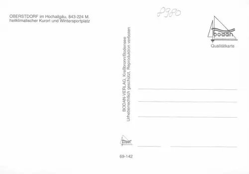 Oberstdorf Mehrbildkarte ngl 181.405