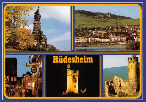 Rüdesheim a. Rhein Mehrbildkarte ngl 181.387