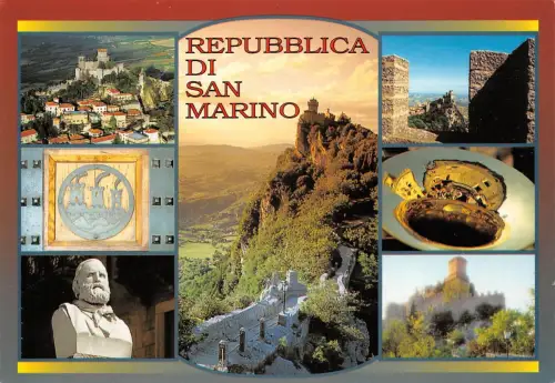 San Marino Mehrbildkarte ngl 181.418