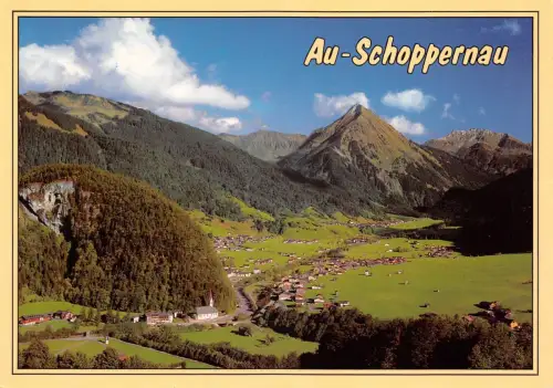 Österreich Au-Schoppernau Panorama ngl 181.438