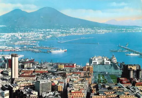 Italien Napoli Panorama gl1963 181.426
