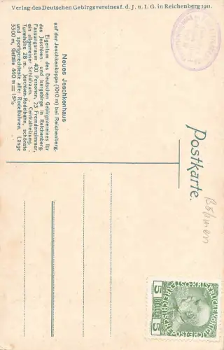 Böhmen Neues Jeschkenhaus ngl 181.411