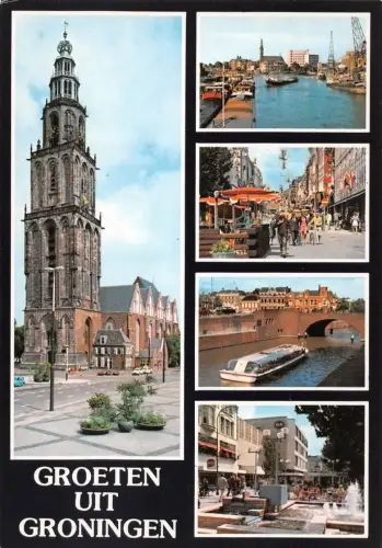 Niederlande Groningen Mehrbildkarte ngl 181.430