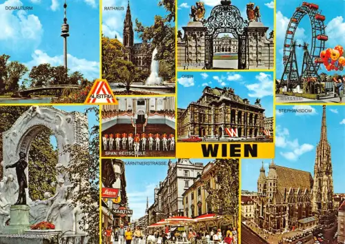 Österreich Wien Mehrbildkarte ngl 181.439