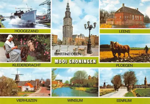 Niederlande Groningen Mehrbildkarte ngl 181.432