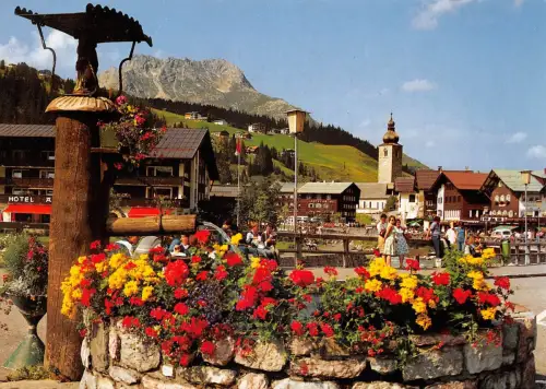 Österreich Lech am Arlberg Panorama ngl 181.435