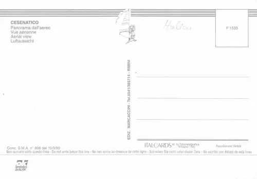 Italien Cesenatico Panorama ngl 181.428