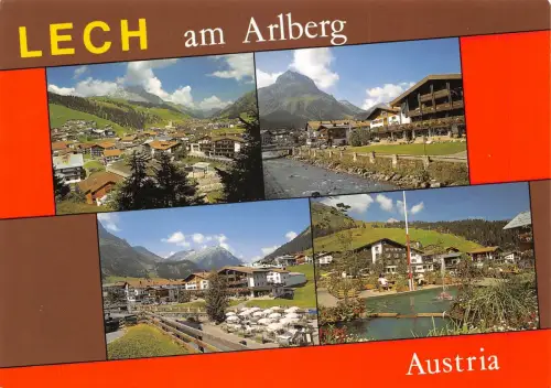 Österreich Lech am Arlberg Mehrbildkarte ngl 181.433