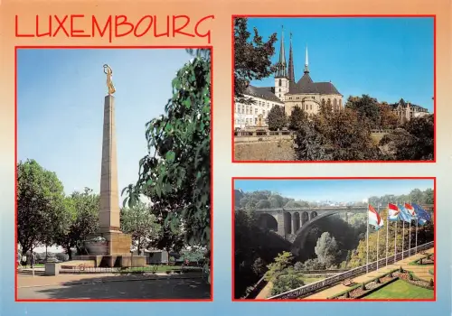 Luxemburg Mehrbildkarte ngl 181.446