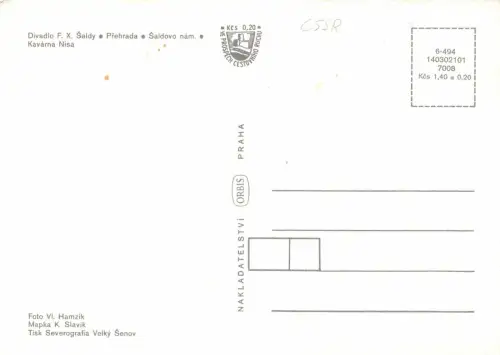 CSSR Liberec Mehrbildkarte ngl 181.447