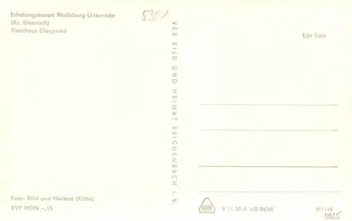 Wolfsburg-Unkerode Gasthaus Eltegrund ngl 181.477