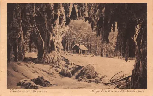 Schwalbental an der Meisner Winterbild ngl 181.478