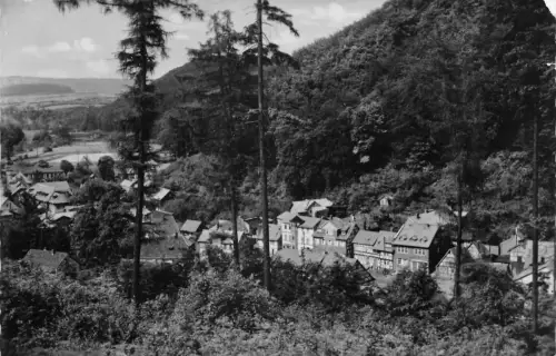 Bad Thal in Thüringen Blick vom Schoßberg gl1958 181.504