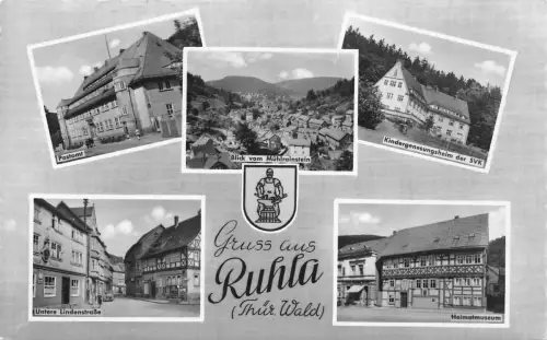 Ruhla Mehrbildkarte gl1962 181.493